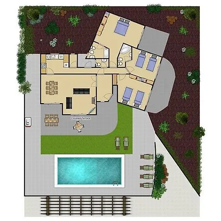 Sleeps 6 Pool Air Con Wifi ヴィラ Patroves